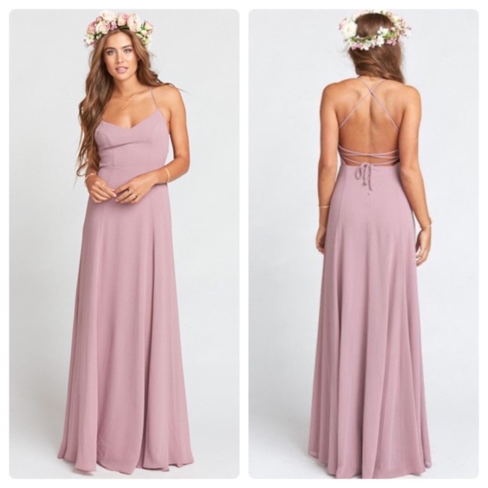 NWT Show Me Your Mumu - Godshaw Goddess Gown Antique Rose